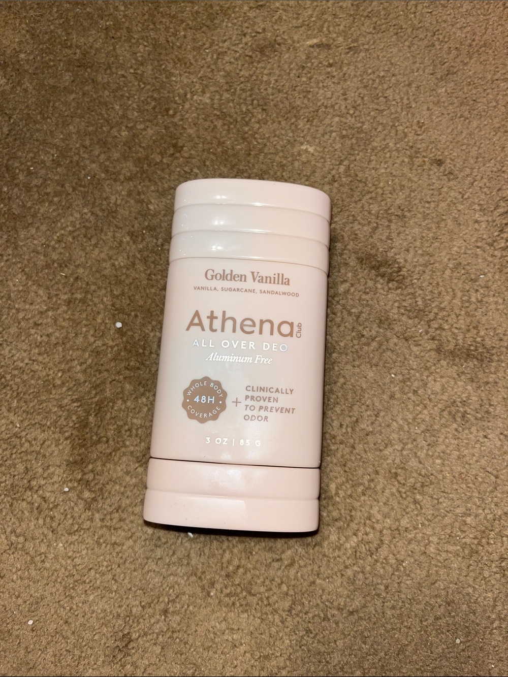 Athena Golden Vanilla All Over Deo - Soft Pink